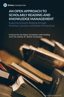 An Open Approach to Scholarly Reading and Knowledge Management book cover