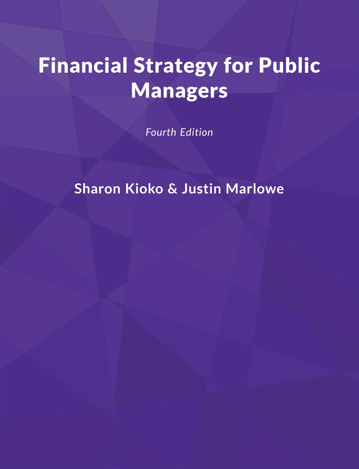 Financial Strategy for Public Managers book cover