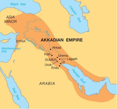 Chapter 1 Technology And Empire Building Sargon I Of Akkad History   SGY Mesopotamia Fig 18 